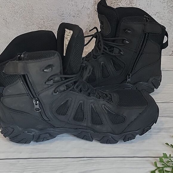 Thorogood Mid Hiker Work Boot Side Zip Style Mens Size 11.5W - Picture 4 of 12